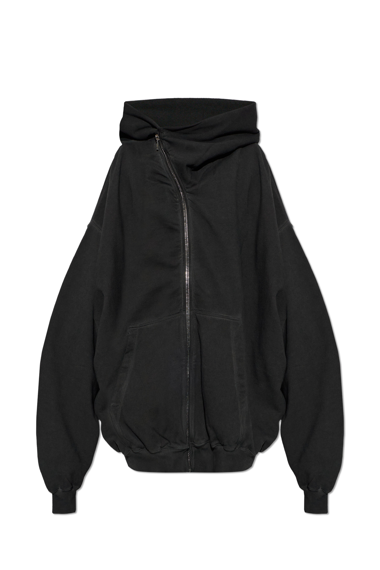 Rick Owens DRKSHDW Sweatshirt with asymmetric zipper | Women's